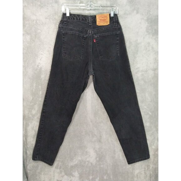 Levi's High Rise Jeans in Dark Gray - Picture 2 of 9
